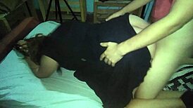 Chico Fucks Chica in Black Dress