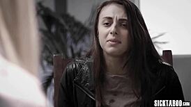 Tw hot best friends Gia Derza and Evelyn Claire dive into pussy licking after steamy kisses.