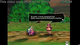 Blue-Haired Princess Gets Fucked by Monster in Hentai Game