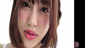 Innocent Asian Babe Seduces with Nipple-Skimming Naughty Outfit