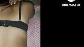 I love when my friend slides his cock inside me