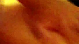 wife trims hair during pregnancy