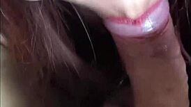 Horny Thai couple sucks cock after trip, cums in mouth, licks head