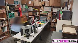 she's gonna pay for being a burglar