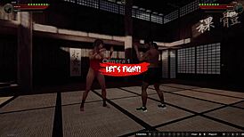 I watch dela and josie wrestle naked in 3d lesbian fight