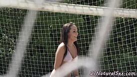 this tattooed model just loves getting her pussy pounded hard