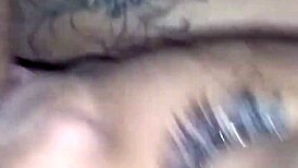 Shemale Gives Slow Sloppy Head to Him