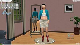 hey, i'm creating an indian-looking teen 18+ girl sim, wanna see?
