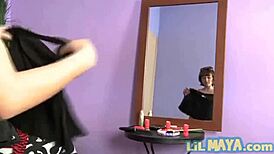 Lil Maya toys her tight wet pussy teasingly