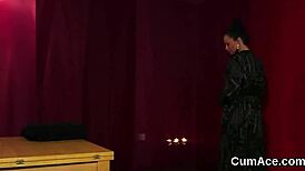 wow, this naughty hottie swallows every cum load on her face! 😍