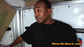 Small pussy gets stretched by massive black cocks