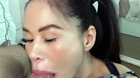 Watch This Perfect Wet Slobbery Blowjob POV!