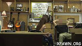 tight little minx feels pleasure taking big cock in reality