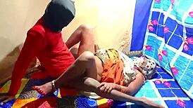 I got my big ass fucked in a threesome with amateurs in saree