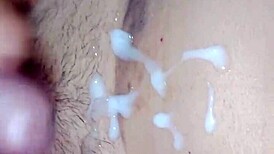 Painful Deep Thrusts in Shaved Pussy