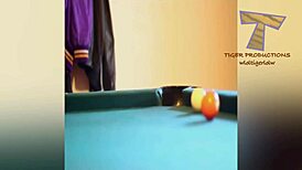 Hairy pussy gets funny attention!