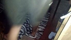 Latina girlfriend gets full body massage. Is it turning sexual?