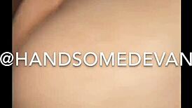 While my homeboy's girlfriend slept, we indulged in bareback fun with monster cocks.