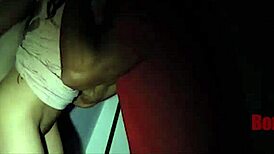 She got fucked by a stranger in the dark, bound and choked