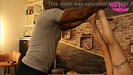 Master nemo brown gives classy filth kung fu massage