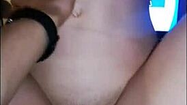 Tinder date rides cock to squirting orgasm!