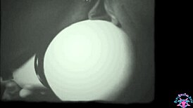 Bleubrutalrose contrasts huge bbc with big white ass in trailer