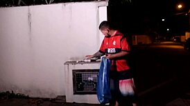 Mendingo Catador de Latina Flamenguista Se Deu Bem - Kaya Nymphet