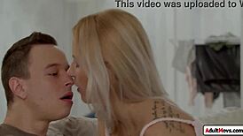 Blonde Amy Douxxx Rides Boyfriend's Cock