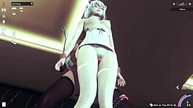 Thighjob girls ride friends in cowgirl style!