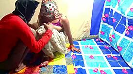 I got my big ass fucked in a threesome with amateurs in saree