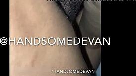 While my homeboy's girlfriend slept, we indulged in bareback fun with monster cocks.