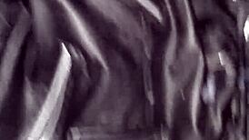 Cum on Leather Jacket of Step Sister