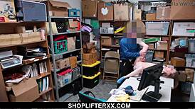 Catarina Petrov Fucks Burglar for Freedom