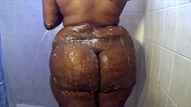 Homemade Bbw Masturbates In Shower