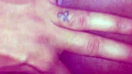 My fiancée’s creamy pussy spreads wet