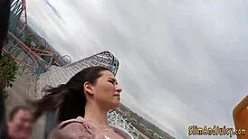 Big Booty Teen 18+ Gets Intense Facial After Hardcore Blowjob