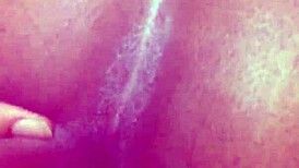 My fiancée’s creamy pussy spreads wet