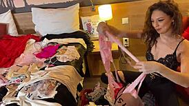 Isabella Shows Panties And Lingerie