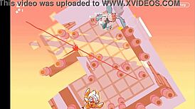 Odymos LGBT hentai game ep 9 features bisexual threesome with monster cock anal and orgasms.