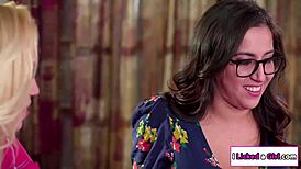 april rims her friend lyra's pretty ass in a lesbian ass licking scene