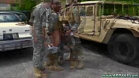 I watch nude Filipino and Japanese army soldiers in intense gay fuck scene