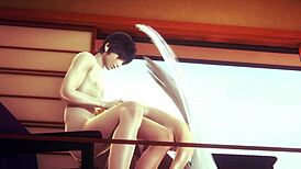 Genshin Impact Hentai - Ningguang Wild Sex in Jade Chamber with Handjob Blowjob 69