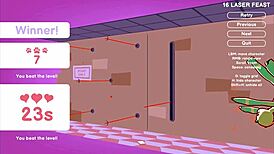 Odymos LGBT hentai game ep 9 features bisexual threesome with monster cock anal and orgasms.