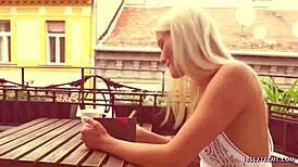 Hot Blonde Teen Fucks Older Man Hard