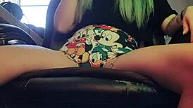 Stepsister Lights A Cigarette! Sexy Smoking Fetish