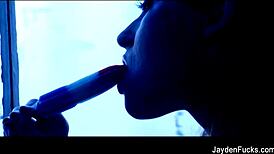 Jayden jaymes engages in intense oral action with brunette and redhead pornstars, licking tits and ass in lesbian pussy play