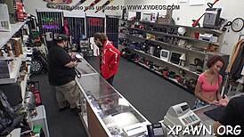 Glamorous amateur craves fame through hardcore sex.