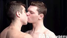rawfuckboys - cute hung boys bareback in dungeon