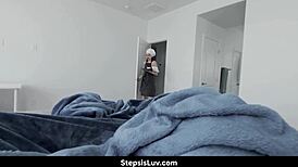 Is This Cut Brunette Stepsis Angel Windell Ready For Huge Dick Penetration By Stepbro Jay Rock?