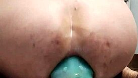 Bad dragon flint stretches me good with throbbingmaxx power